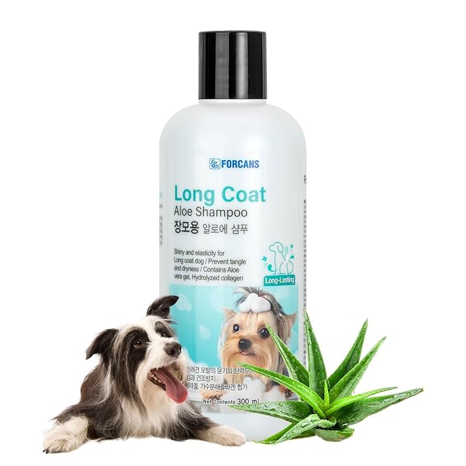 Forbis Forcans Long Coat Aloe Shampoo for Dog 300ml