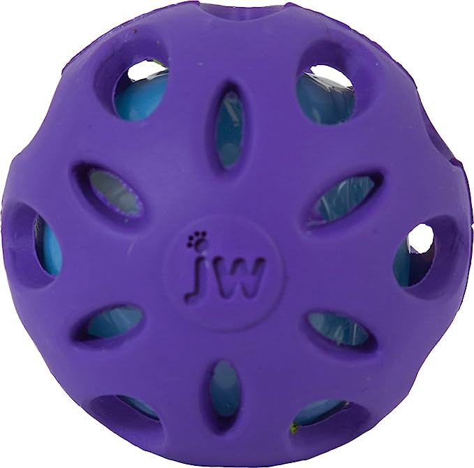 Petmate JW Crackle Heads Toy For Dogs Assorted Colors