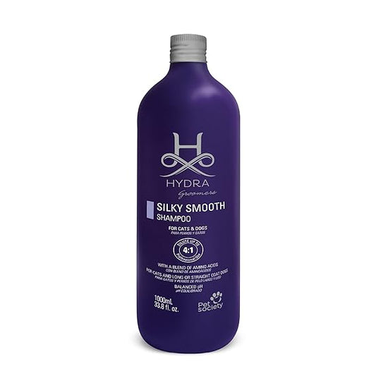 Hydra Silky Smooth Vegan & Cruelty-Free Shampoo Premium Pet Shampoo for Dogs and Cats 1L
