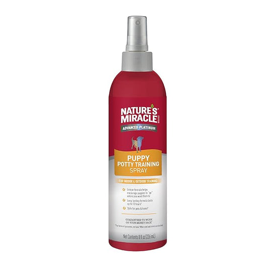 Nature's Miracle Advanced Platinum Puppy Potty Training Spray for Dogs 236ml