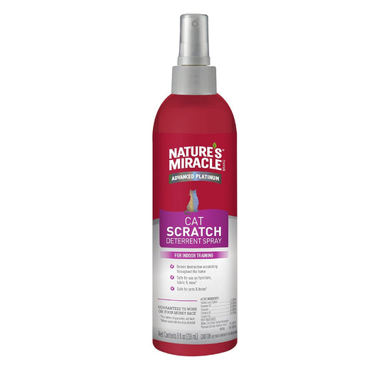 Nature's Miracle Advanced Platinum Cat Scratch Deterrent Spray 236ml