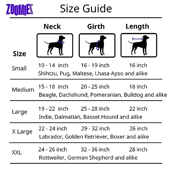 Zoomiez Ultimate Winter Dog Jacket with Built in Harness & Leash Attachment Windproof & Water Resistant - Blue