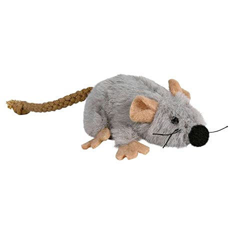 Trixie Mouse Plush Catnip Toy For Cat 7cm