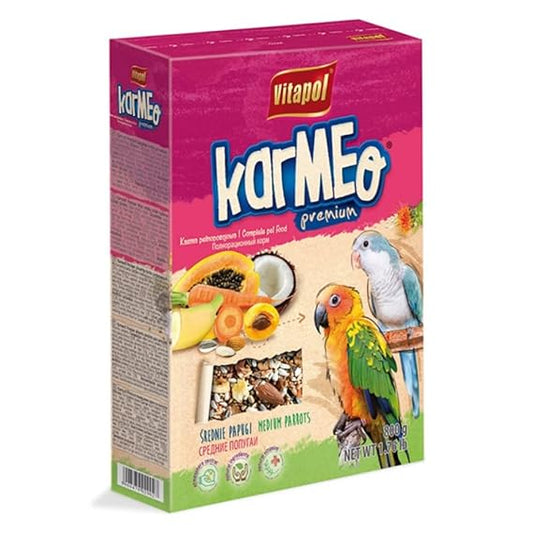 Vitapol Karmeo Premium Food for Medium Parrots 800gm