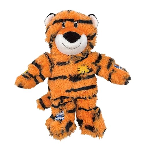 Kong Wild Knots Tiger Dog Toy Small/Medium
