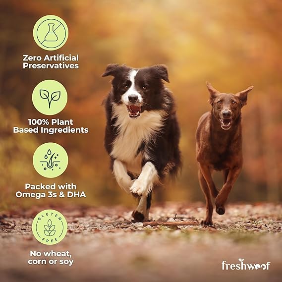 Freshwoof Hypoallergenic Plant Power Vegan & Cruelty-Free All Breed Dog Food 5kg
