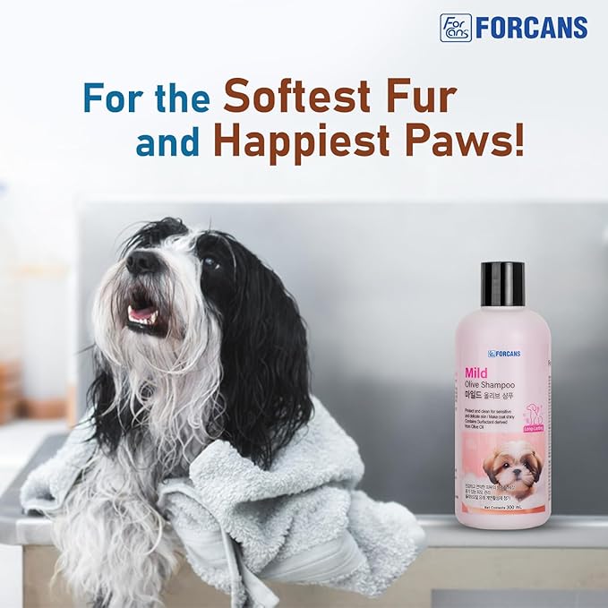 Forbis Forcans Mild Oilve Shampoo for Dogs 300ml
