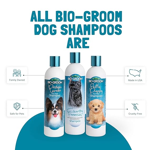 Bio-Groom Natural Scents Conntry Freesia Vegan & Cruelty-free Natural Scent Shampoo For Dogs 355ml