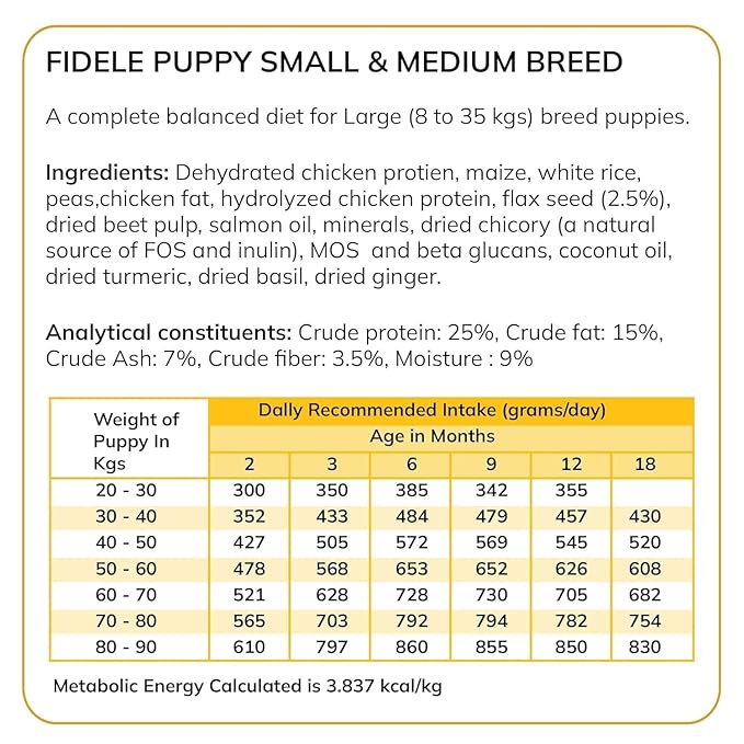 Fidele Large Puppy Dry Food For Dog