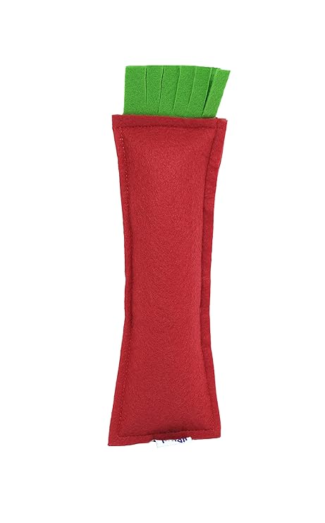 Hriku Catnip Kicker Toy Red Large