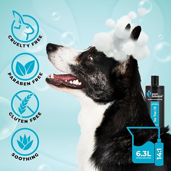 Groom Professional Tea Tree Oil Dog Shampoo 450ml