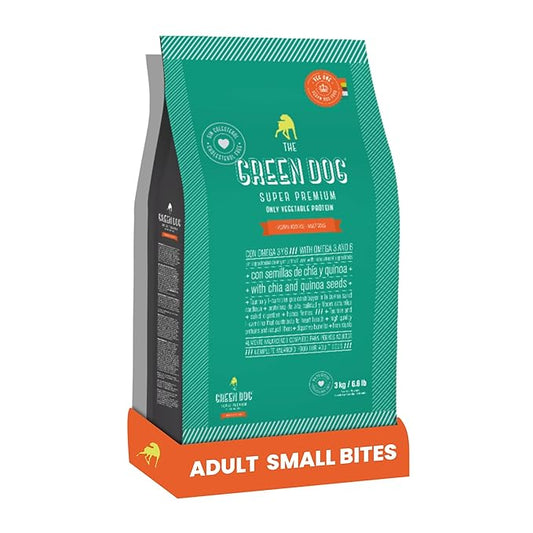 The Green Dog Adult Small Bite Vegan & Cruelty-free Dry Dog Foods 15kg