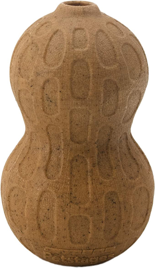 Petstages Peanut Stuffer Dog Toy Medium Brown 11x8cm