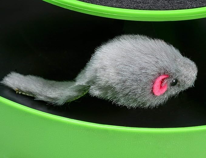 Tails Nation Cat Wheel Single Carpeted Toy For Cat
