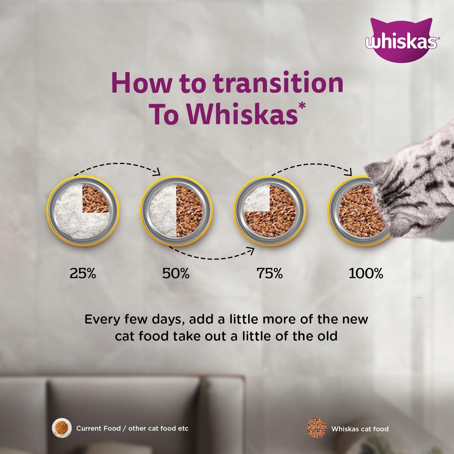 Whiskas Adult (1+ year) Tuna in Jelly Wet Cat Food 80g