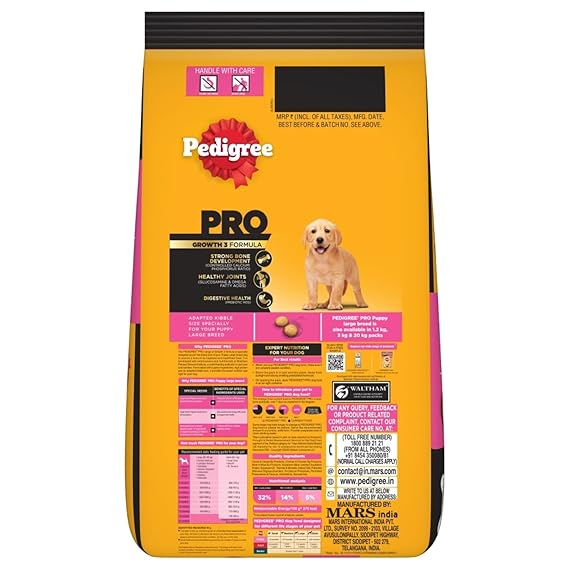 Pedigree Pro Puppy Large Breed (3-18 months) Dry Dog Food