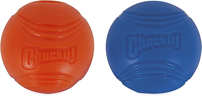Chuckit Strato Ball Dog Toy 2pk - Medium