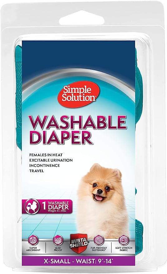 Simple Solution Washable Diapers for Female Dogs