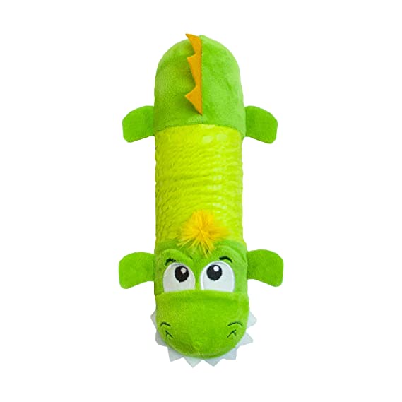 Petstages Stuffing Free Big Squeak Gator 25cm