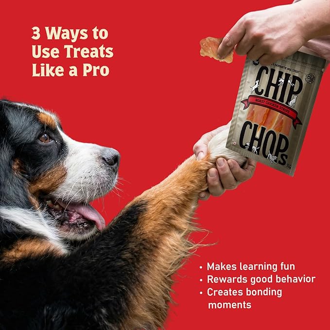 Chip Chops Roast Chicken Strips Treats 70gm