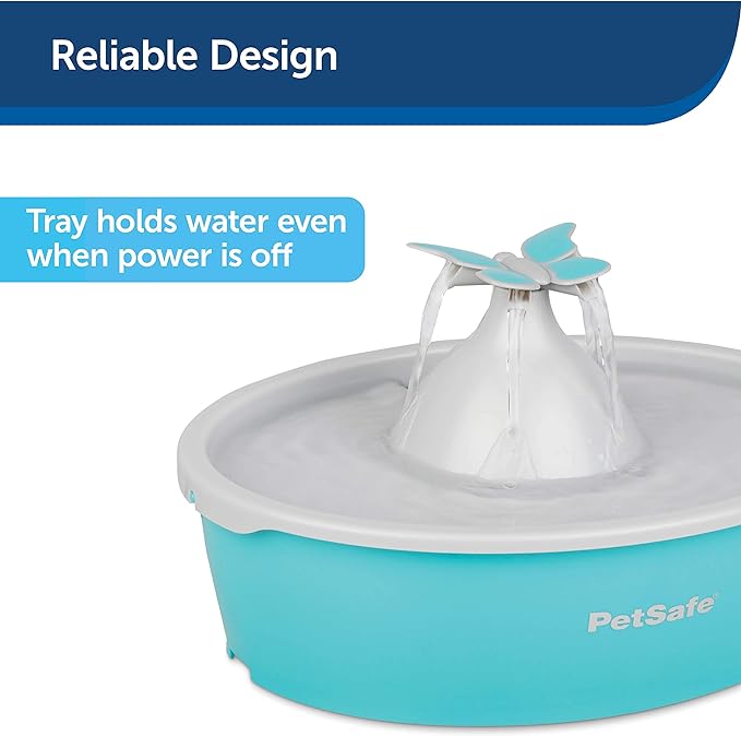 Petsafe Drinkwell Butterfly Pet Drinking Fountain For Dogs & Cats