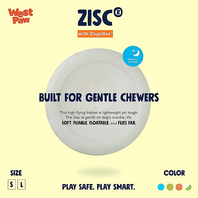 West Paw Zogoflex Zisc Glow - Large