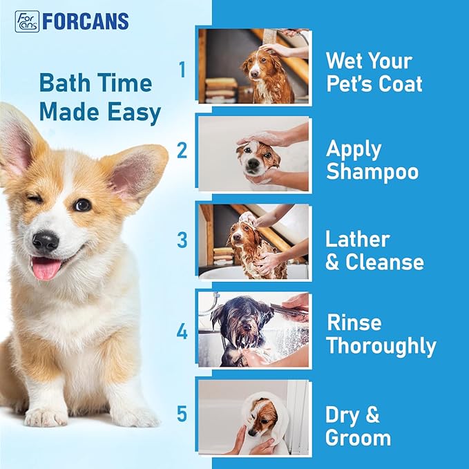 Forbis Forcans Mild Oilve Shampoo for Dogs 300ml
