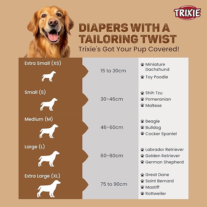 Trixie Female Disposable Diaper 12pcs