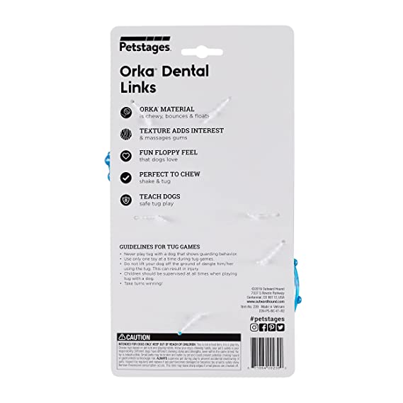 Petstages Orka Triple Dental Links Dog Toy 23cm