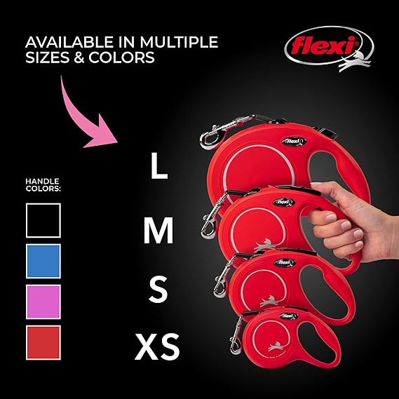 Flexi New Classic Cat Cord Leash XS 3mm Pink