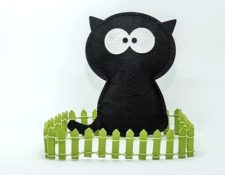 Hriku Catnip Toy Marjari Cat Black L