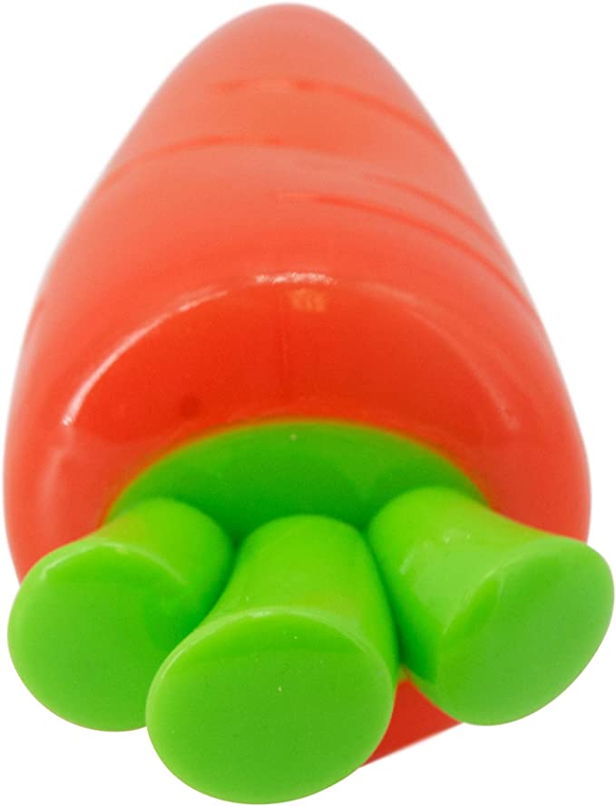 Petstages Crunch Veggies Carrot Orange Dog Toy Large