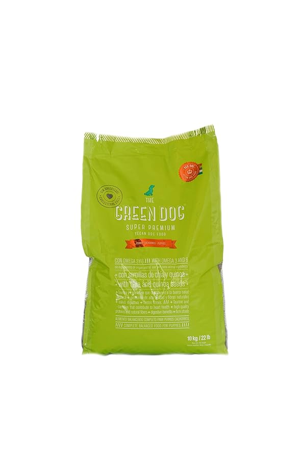 The Green Dog Vegan & Cruelty-free Puppy Dry Dog Food 10kg