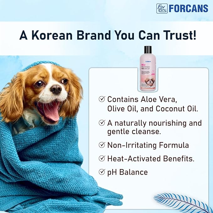 Forbis Forcans Mild Oilve Shampoo for Dogs 300ml