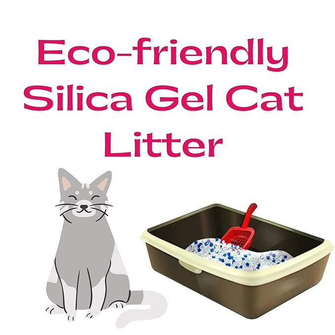 Nunbell Lavender Silicon Cat Litter Easy Care Litter 1.6kg