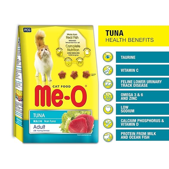 Me-O Adult Tuna Dry Cat Food