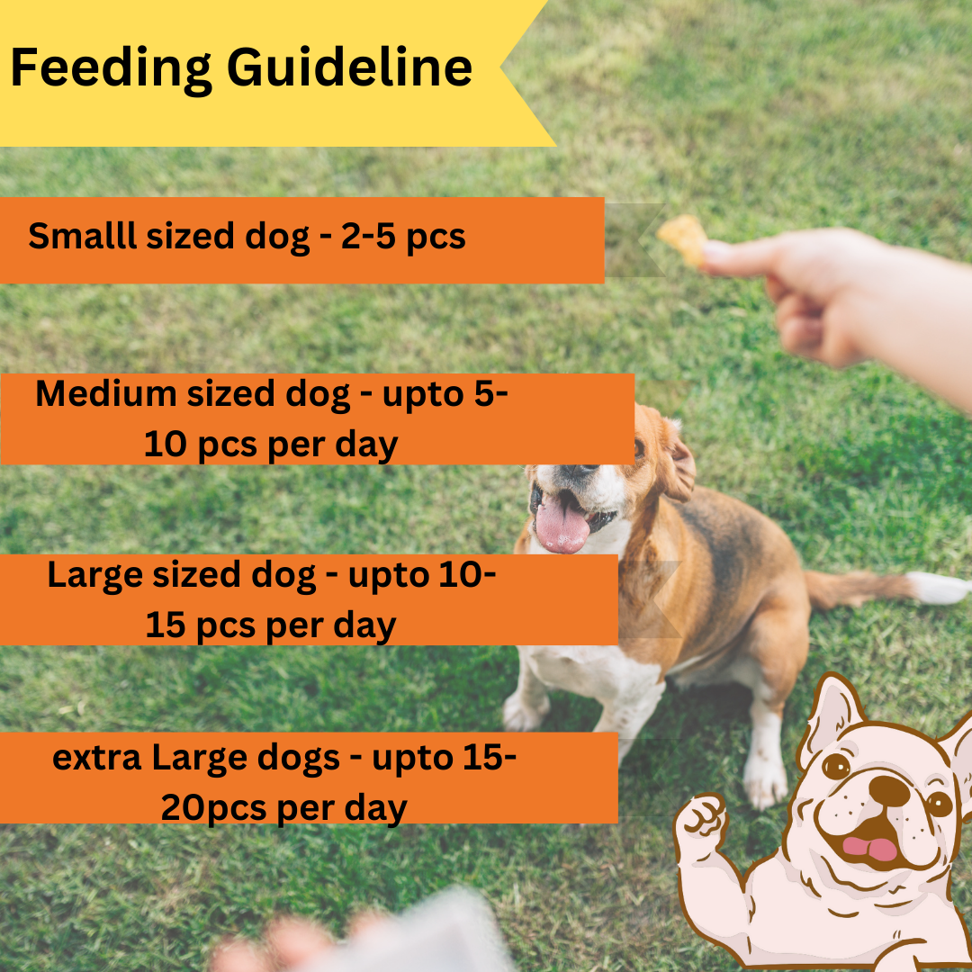 Healing Leaf Hemp Seed Dog Treat with Pumpkin & Peanut Butter 100gm