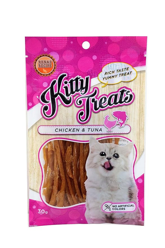 Rena's Kitty Treats Chicken with Tuna Cat Treat 30g (Pack of 2)