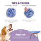 Outward Hound Nina Ottosson Dog Hide N Slide Purple Interactive Treat Puzzle Dog Toy 29cm