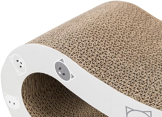 Trixie Scratching Wave Wine Red 48x22x16cm