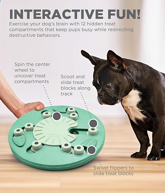 Outward Hound Nina Ottosson Dog Worker Game Interactive Treat Green 36cm