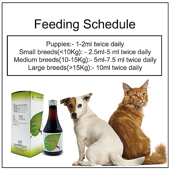 Intas Livotas Herbal Liver Tonic Syrups For Dog 200ml