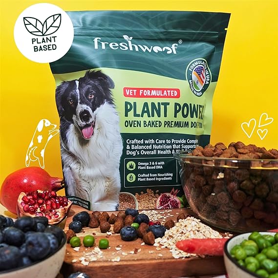 Freshwoof Hypoallergenic Plant Power Vegan & Cruelty-Free All Breed Dog Food 5kg