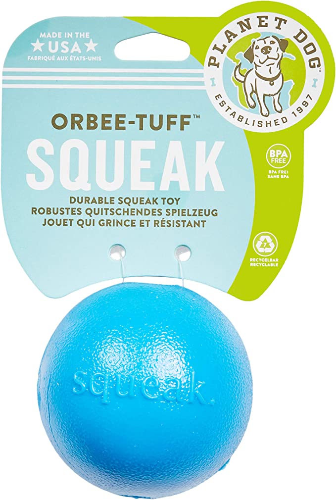 Petstages Orbee Tuff Squeaky Ball Dog Toy 3inch
