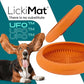 LickiMat UFO Slow Feeder For Dog 17.78x3.81x17.78cm