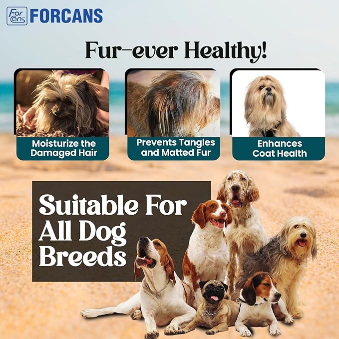 Forbis Forcans Long Coat Aloe Shampoo for Dog 300ml