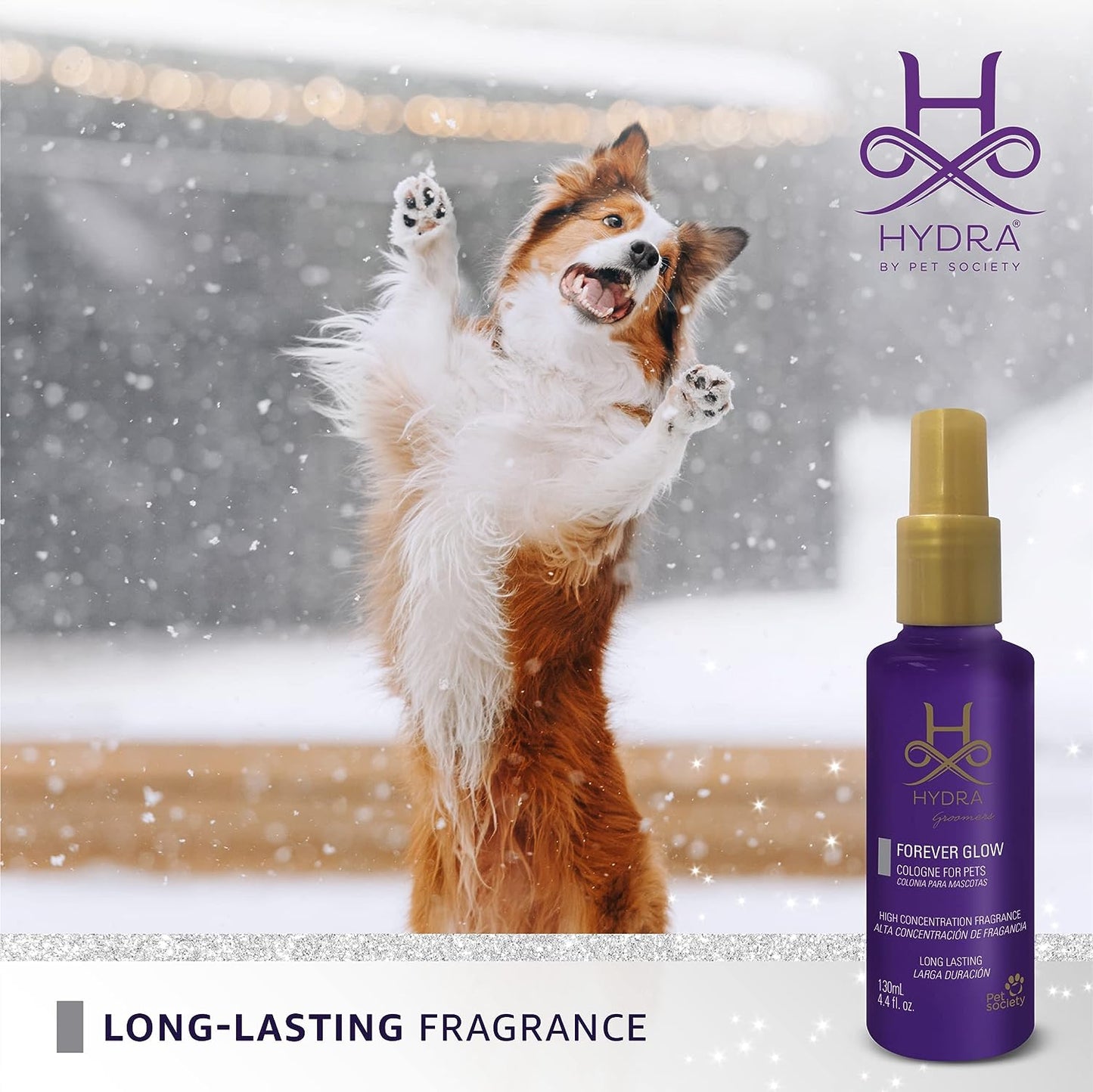 Hydra Groomer’s Forever Glow Vegan & Cruelty-Free Cologne Spray For Pets 130 ml