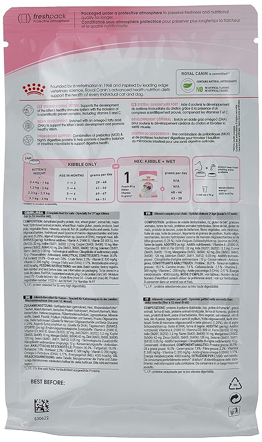Royal Canin Kitten 3 Stage Up to 12 Months 2kg