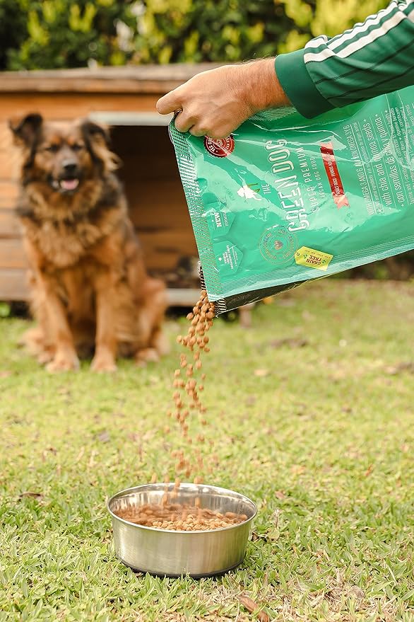 The Green Dog Adult Small Bites 100% Vegan Dog Food Naturally Hypoallergenic Cruelty Free & Gluten Free Dog Dry Food 3kg