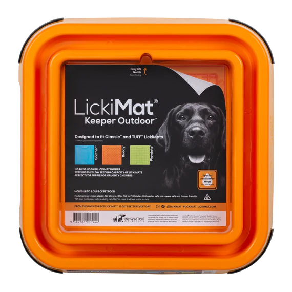 LickiMat Outdoor Keeper Designed To Fit Classic and Tuff Lickimat For Dog 31.50x5.50x31.50cm